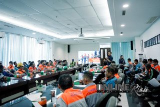 Safety First Jadi Prioritas, 70 TKBM Pelabuhan Dumai Ikuti Safety Induction