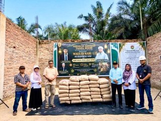 Bangkitkan Harapan Anak Yatim, PT STA Oils and Fats Dumai Dukung Pembangunan Pondok di Sungai Sembilan